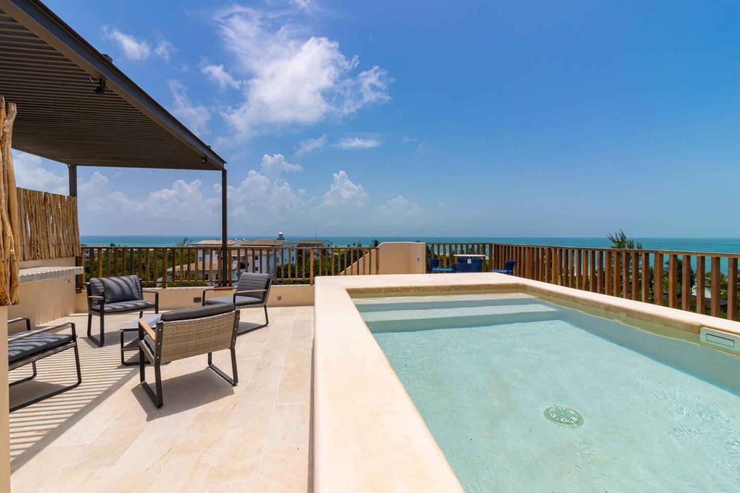 Penthouse Con Alberca Privada Y Hermosas Vistas Al Mar - A301 Ilha Holbox Exterior foto