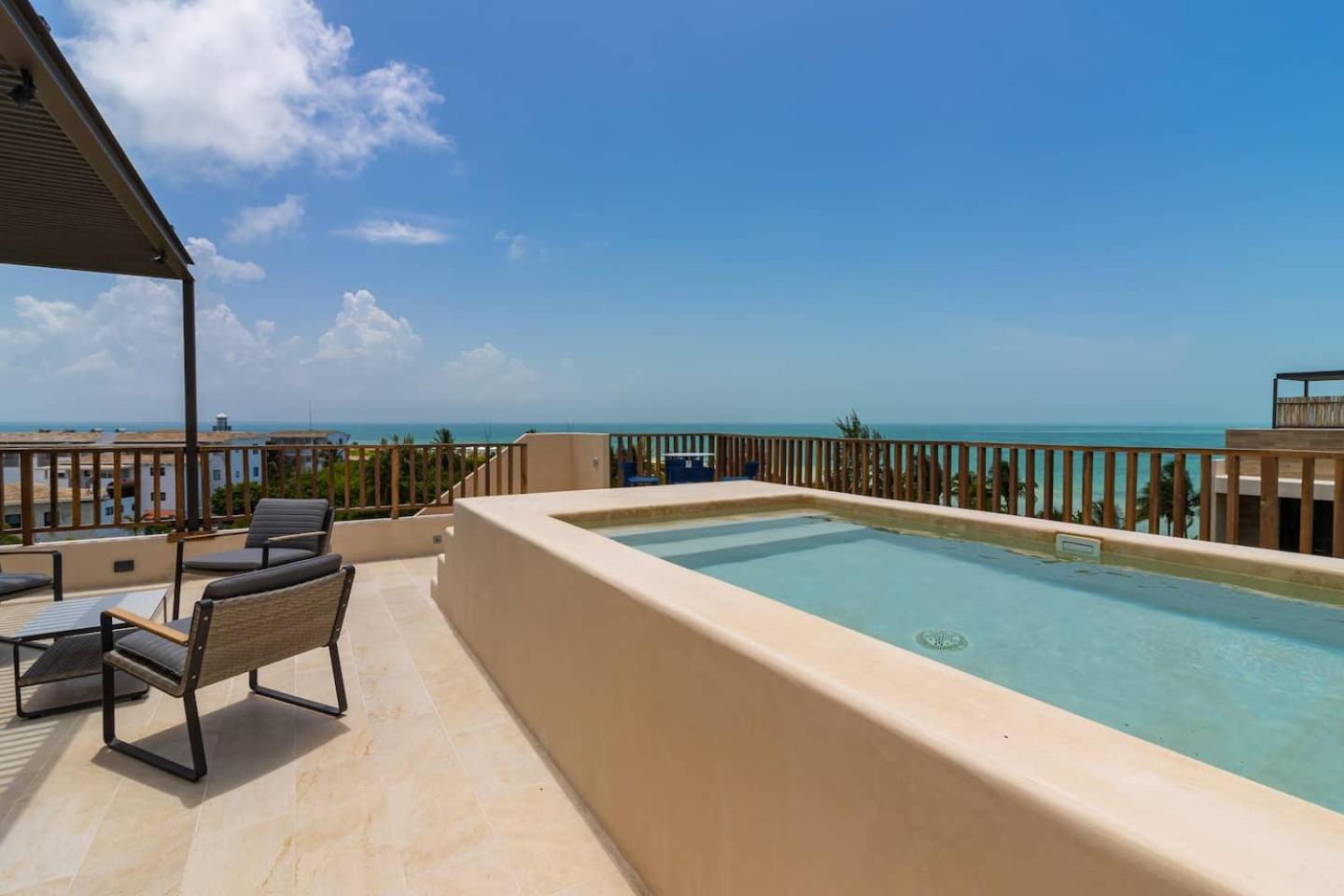 Penthouse Con Alberca Privada Y Hermosas Vistas Al Mar - A301 Ilha Holbox Exterior foto